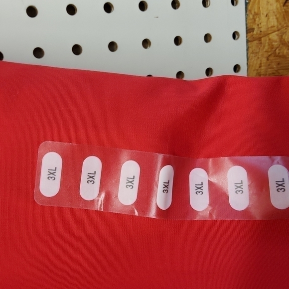 𝅺CHEROKEE workwear NWT red size 3XL - Picture 2 of 5